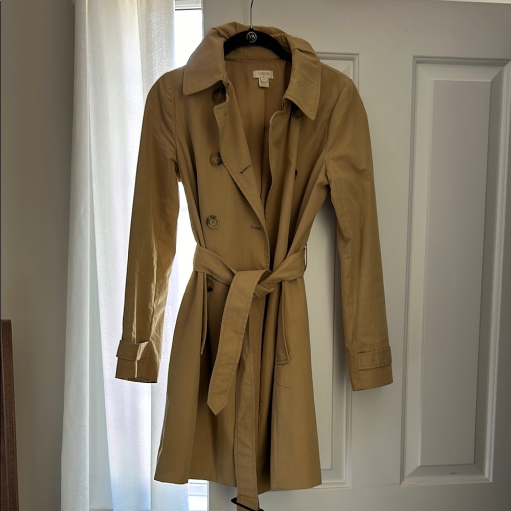 Classic Tan Trench Coat